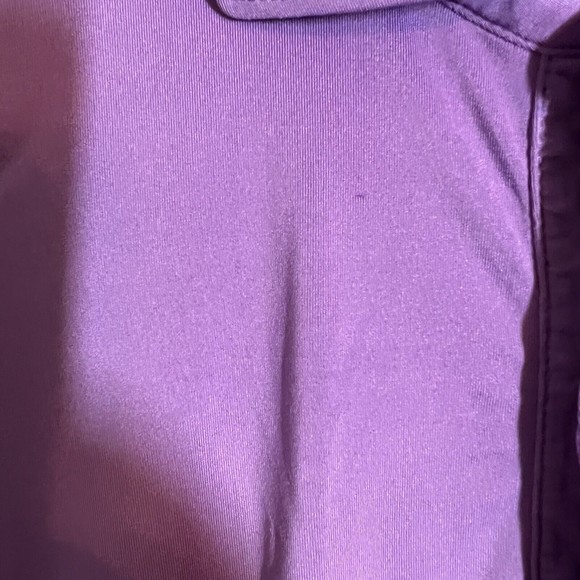 FootJoy FJ Polo Shirt Men's Medium Purple Golf Short‎ Sleeve Casual Read - Picture 5 of 10